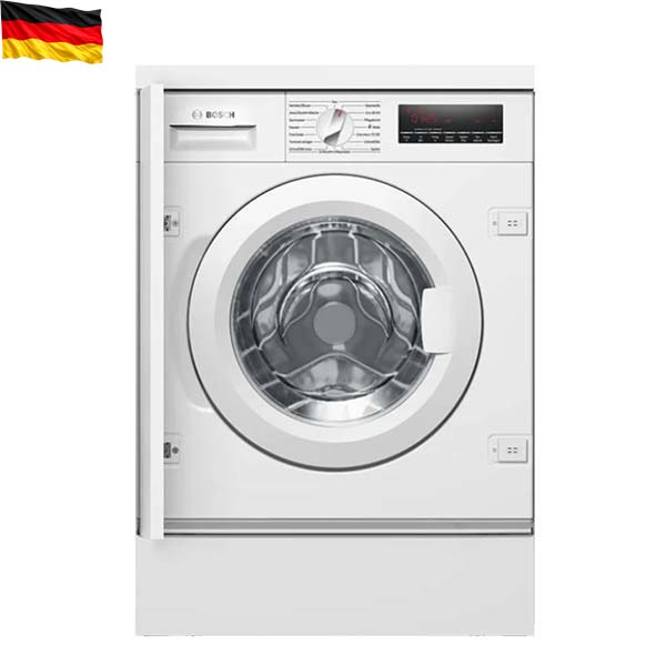 ماشین لباسشویی توکار 8 کیلویی بوش مدل WIW28443-1 ماشین لباسشویی توکار 8 کیلویی بوش مدل WIW28443
